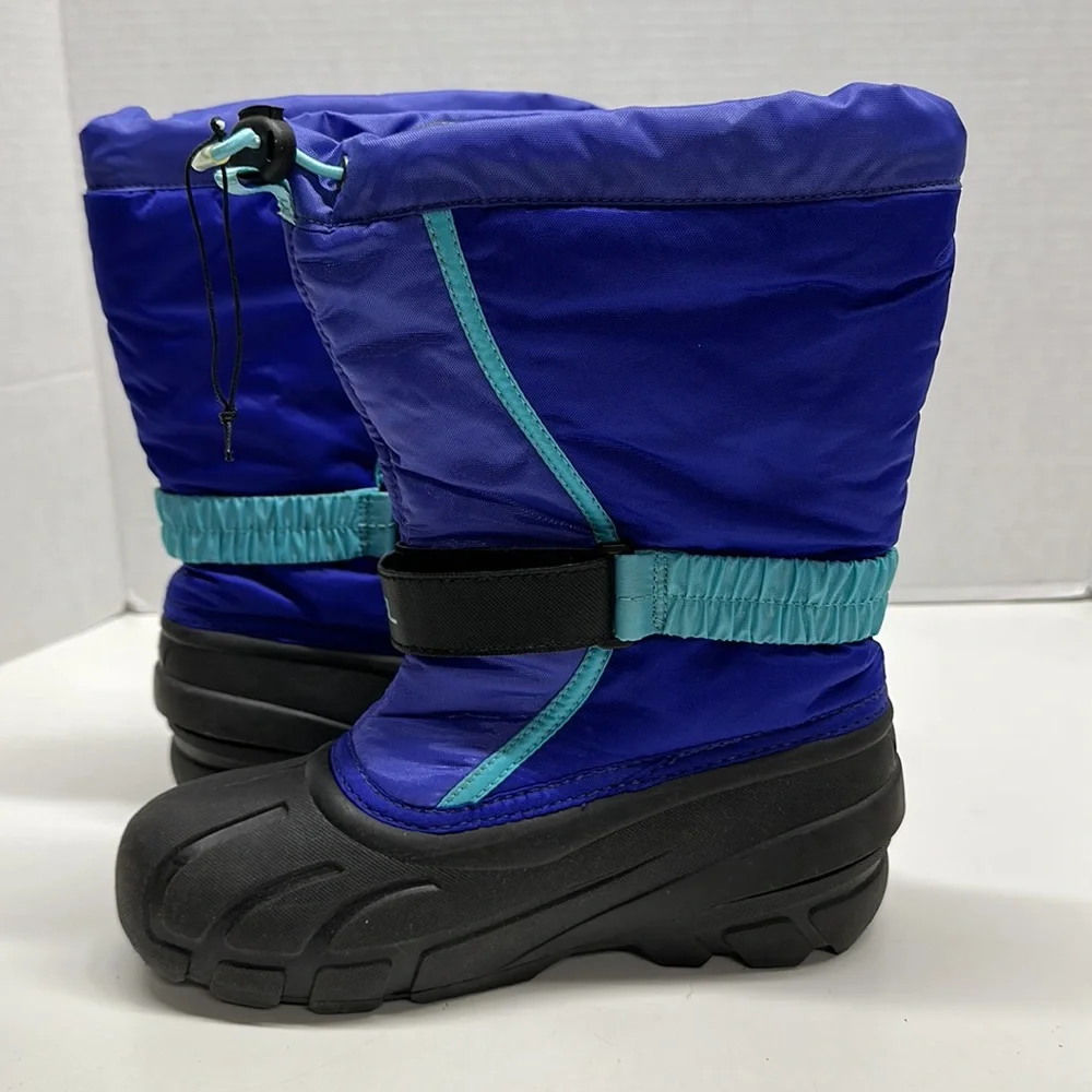 EUC Sorel Kids Flurry Insulated Winter Snow Boot
